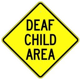 deaf child