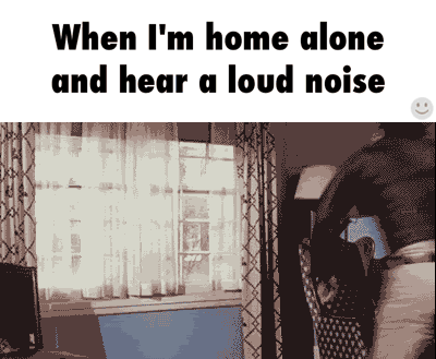 loud noise at home